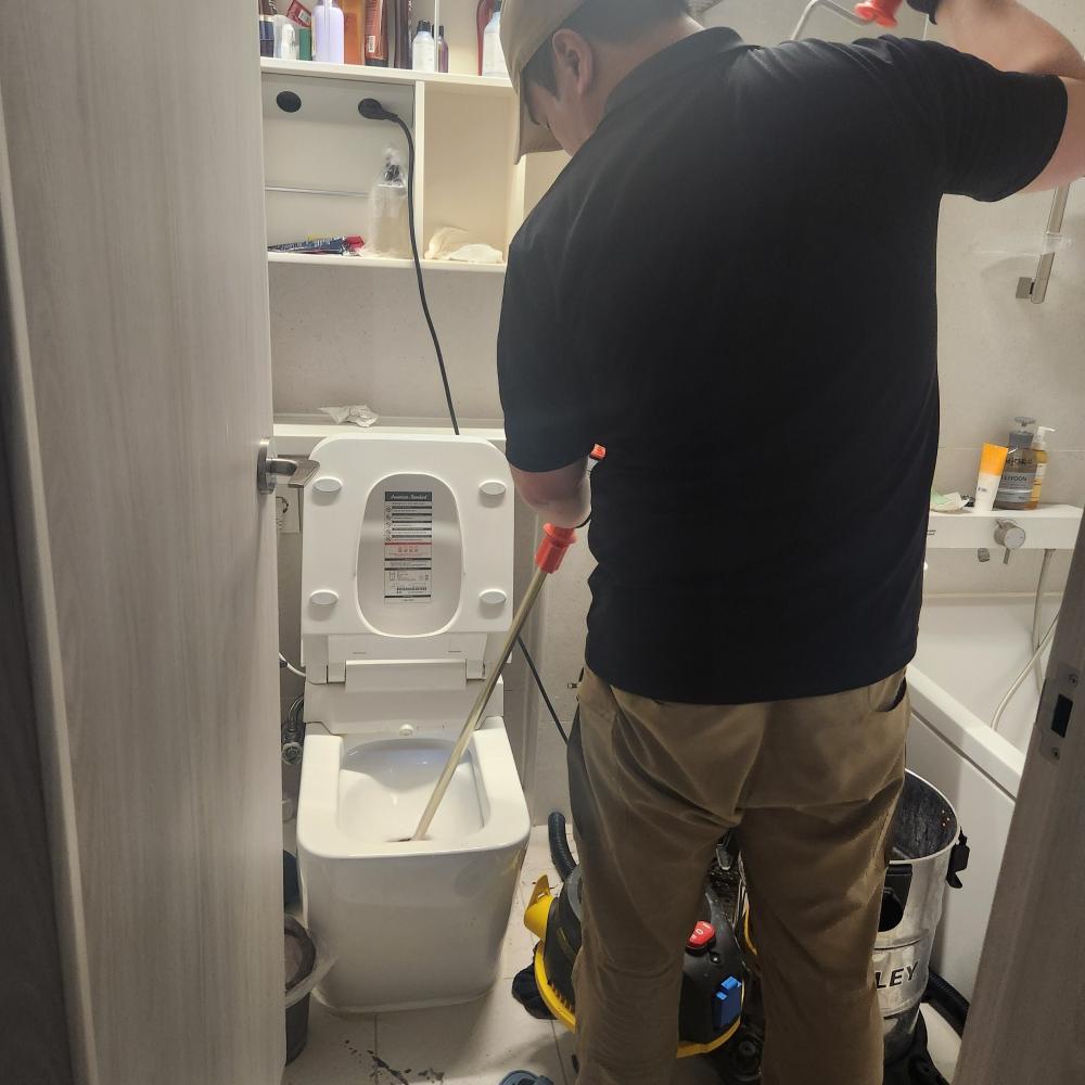 변기/싱크대/하수구 막힘 작업사례