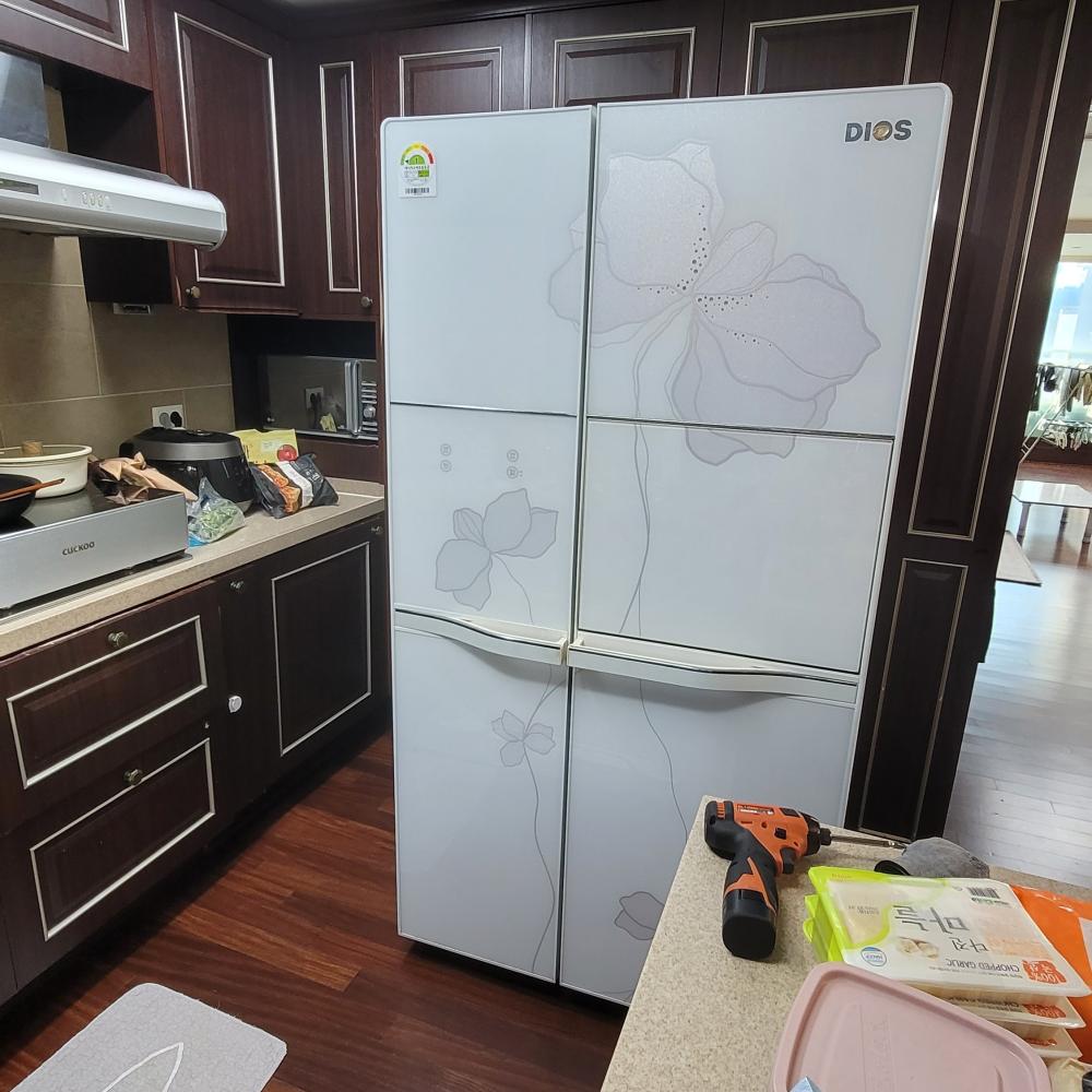 [송파구 오금동] 양문형 냉장고 거실-방1로 이동 재배치