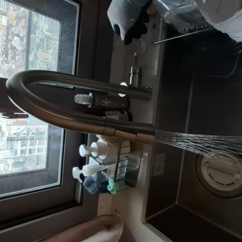 주방 거위목 수전교체